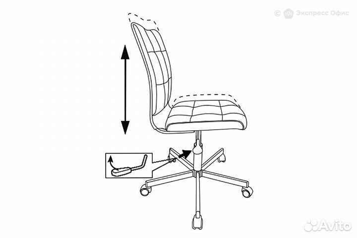Кресло офисное Бюрократ CH-330M/GF