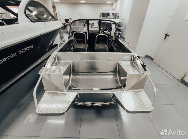 Алюминиевая лодка Тактика 390 DC