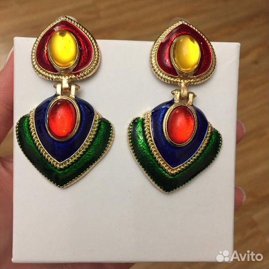 Вечерние серьги