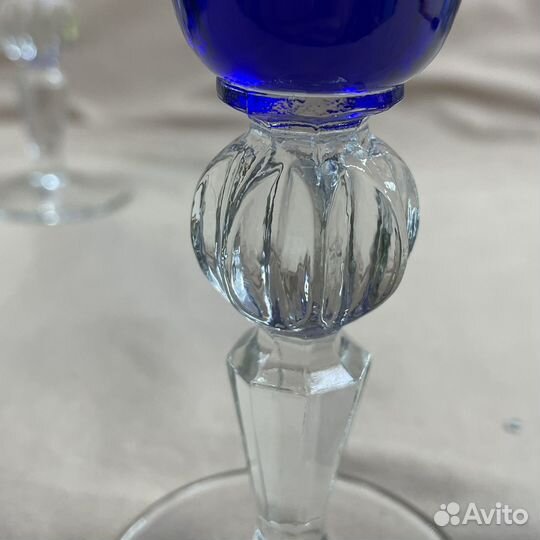 Бокалы фужеры гусь хрустальный завод (сзр)