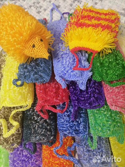 Мочалки ручной работы