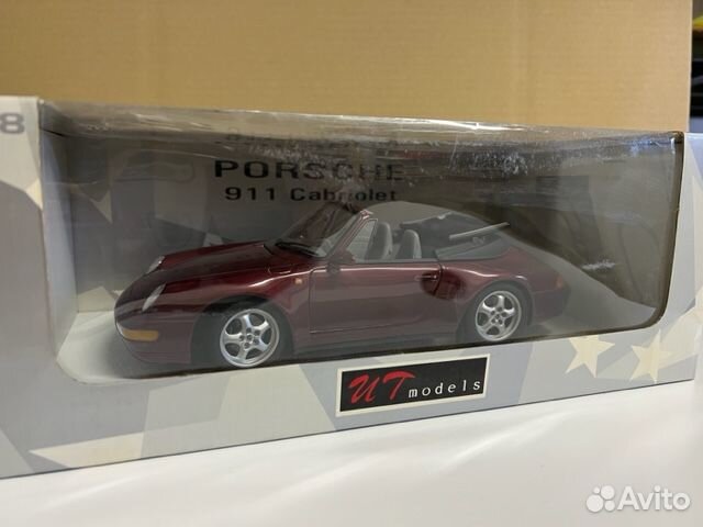 1/18 UT models 27808 Porsche 911 Cabriolet (993)