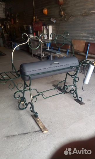 Мангал холодная ковка