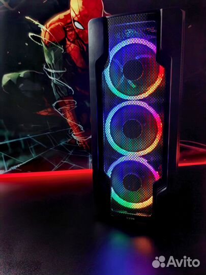 Игровой/RX 580 8gb/16 Gb/i3-12100/512Gb M2 SSD