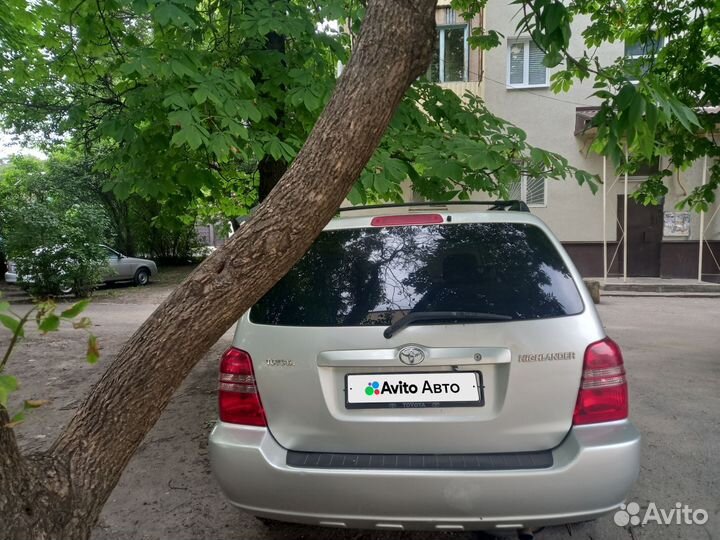 Toyota Highlander 2.4 AT, 2003, 232 000 км