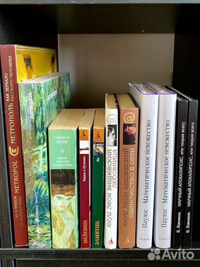 Книги Ленин, Пушкин, Пелевин