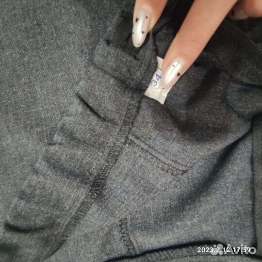 Школьная форма для девочки 134 серая