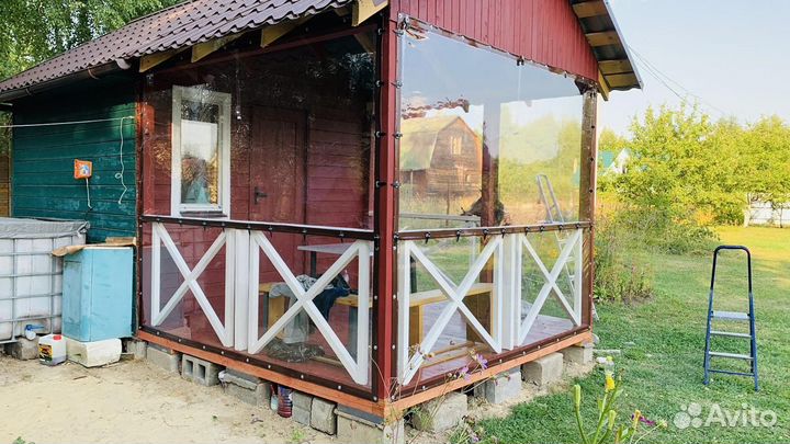 Мягкие окна (шторы) для террас, беседок, веранд