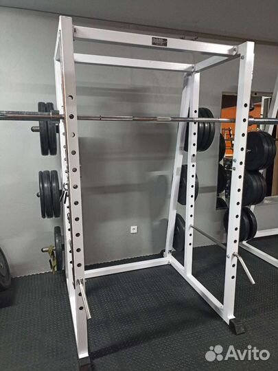 Стойка для штанги, рама для приседа