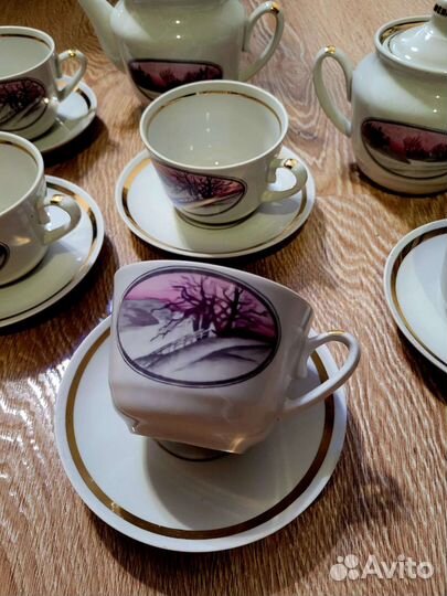 Сервиз чайный СССР фарфор