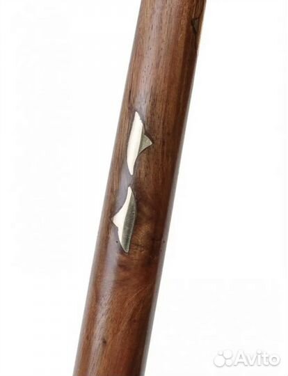 Трость деревянная со вставками
