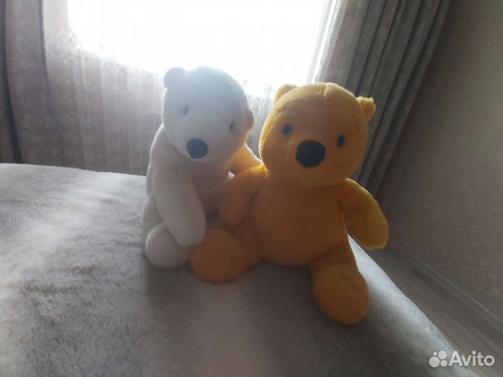 Плюшевый медведь Винни Пух и Умка