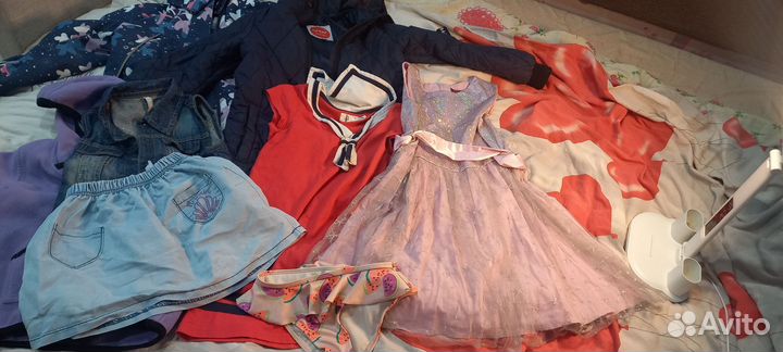 Пакет вещей для девочки 110 116