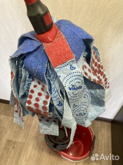 Швабра и ведро с отжимом vileda