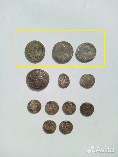 Копии медных монет царской россии