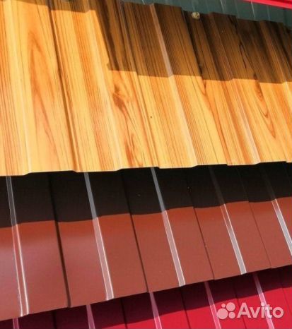 Профнастил С8 окрашеный, м2