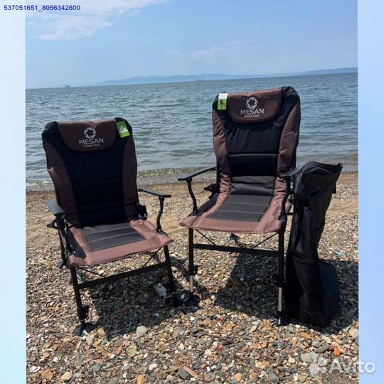 Карповый стул с регулируемыми ножками (Арт.30534)