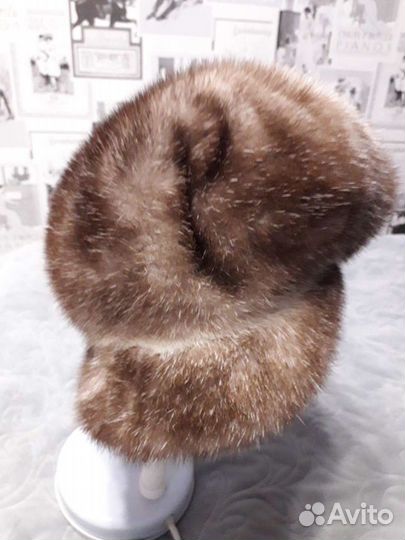 Шапка норковая