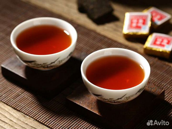 Чай Мэнхай пуэр, китайский чай, рисовый пуэр