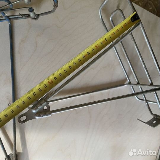 Багажник на велосипед СССР хромированный