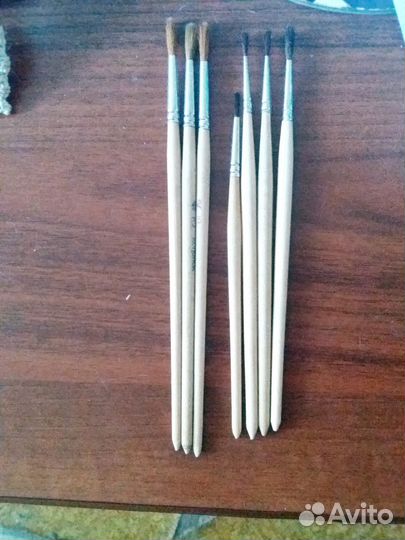 Кисти художественные новые белка колонок