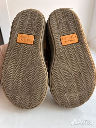 Кроссовки кожанные для мальчика