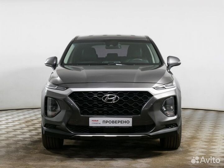 Hyundai Santa Fe 2.0 AT, 2019, 32 600 км