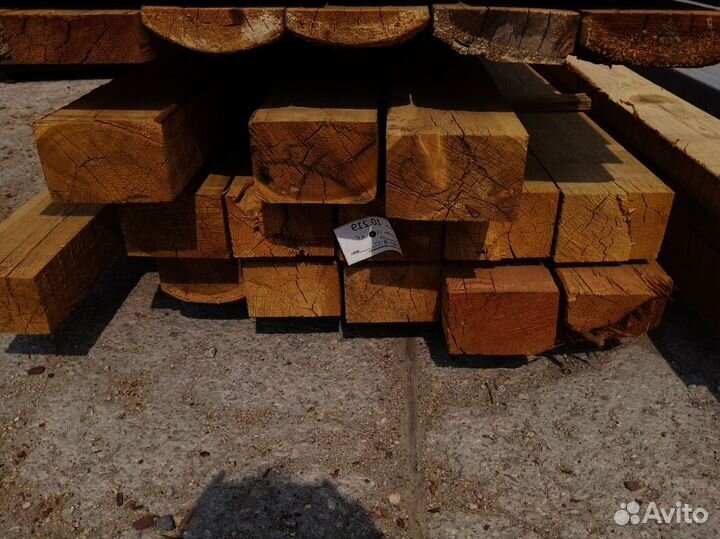 Брус из лиственницы для ремонта