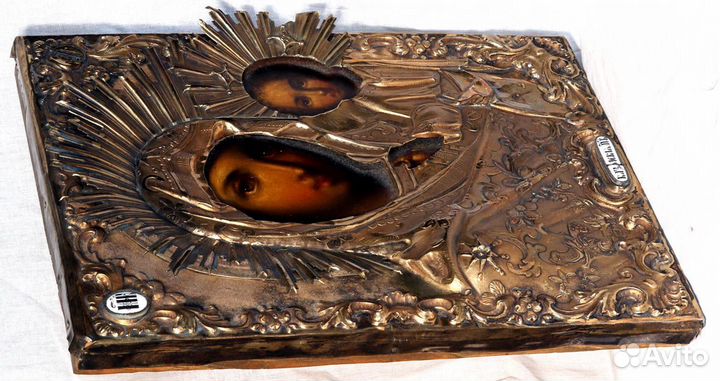 Казанская Икона Божией Матери - серебро