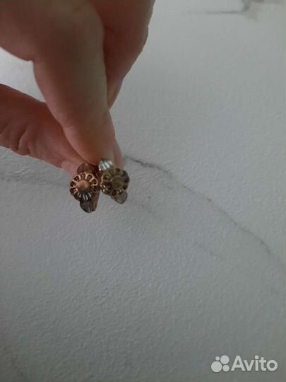 Серебряные серьги