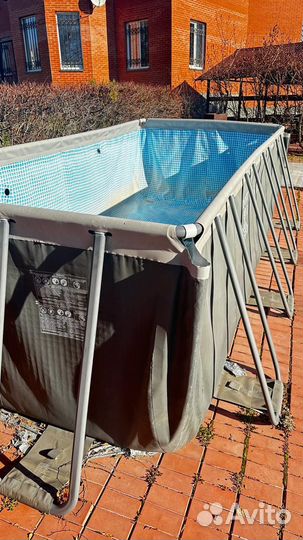 Каркасный прямоугольный бассейн