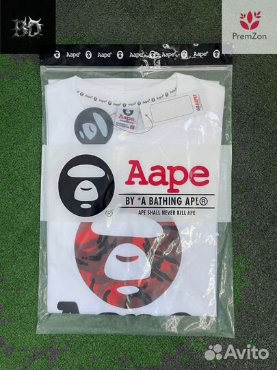 Футболка bape белая