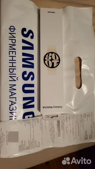 Samsung galaxy watch 6 40mm белое золото