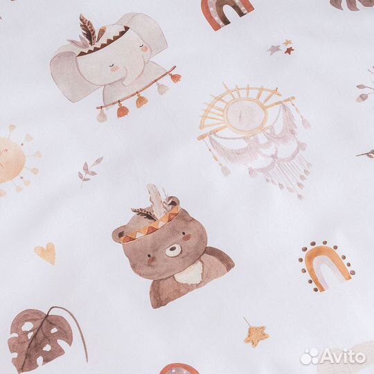 Комплект в кроватку Perina «Boho» 3 предмета