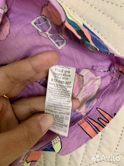 Платье для девочки next