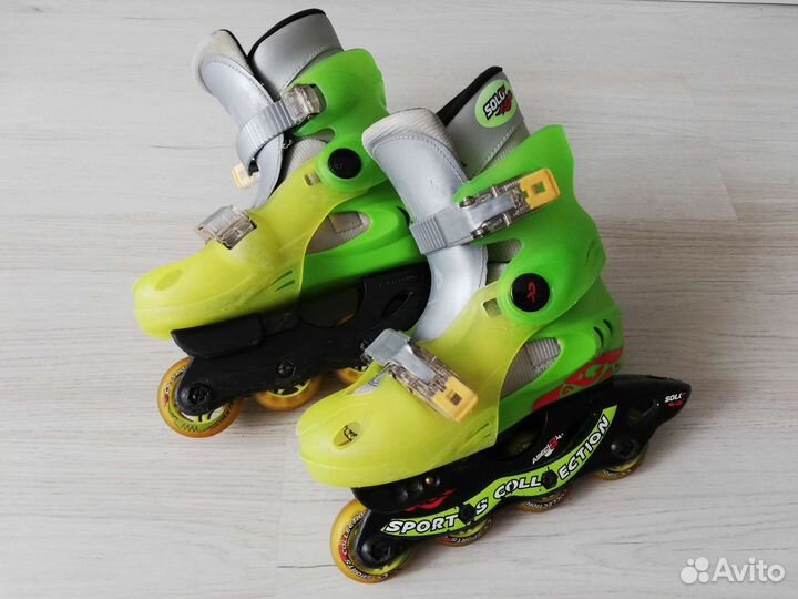 Роликовые коньки детские раздвижные