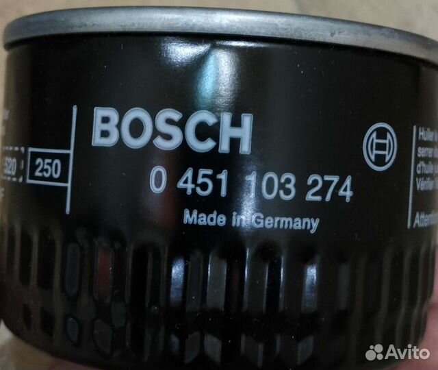 Фильтр масляный на ваз, LADA Bosch