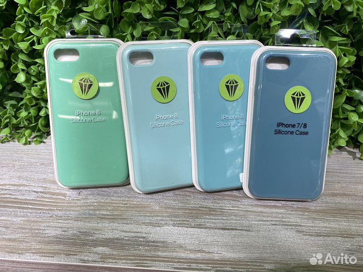 Чехол Silicone case на iPhone 7/8