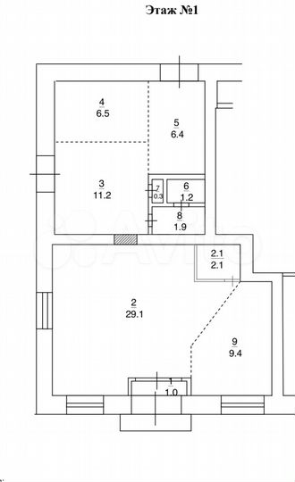 Свободного назначения, 70 м²