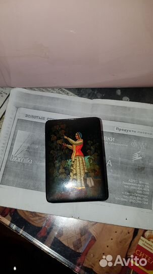 Шкатулка из дерева ручной работы расписные