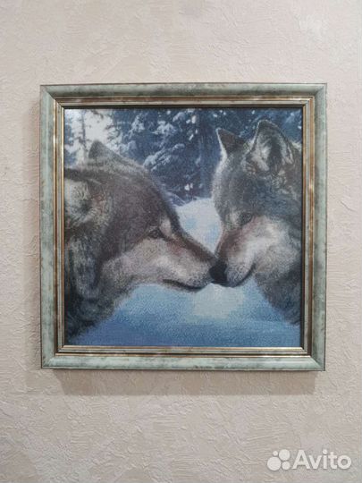 Вышивка крестом на канве