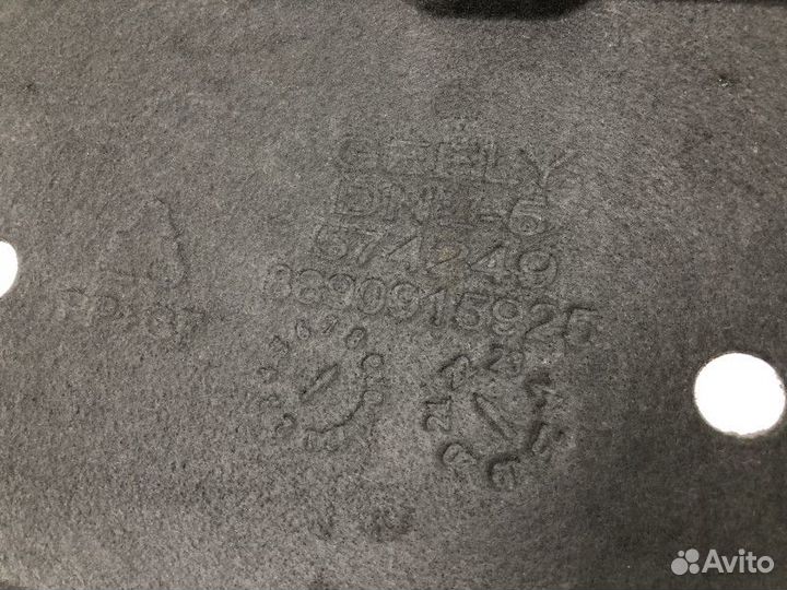 Пыльник двигателя Geely Tugella FY11