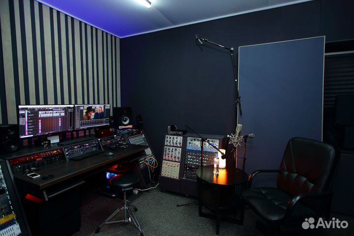 Запись голоса и сведение с минусом+мастеринг за 4ч