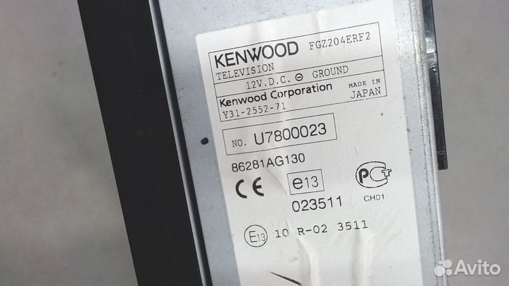 Дисплей компьютера Subaru Legacy (B13), 2007