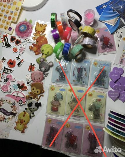 Подарок+Огромный набор для творчества,скрапбукинга