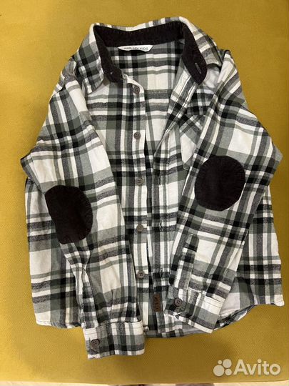 Рубашка на мальчика 110-116 2 штуки