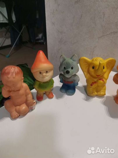 Игрушки резиновые ссср/советские для купания