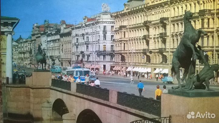 Города СССР : Ленинград 1970 г. полный набор 15 шт