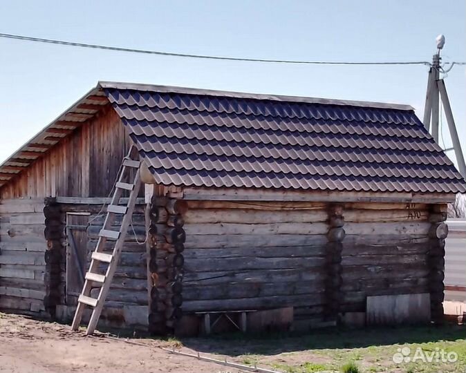 Сруб бани 6x3