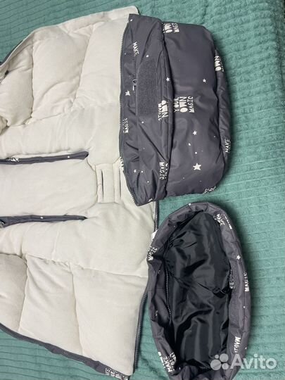 Кокон для новорожденных зимний